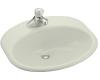 Kohler Providence K-2929-4-NG Tea Green Self-Rimming Lavatory with 4" Centers