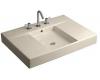 Kohler Traverse K-2955-1-55 Innocent Blush Top and Basin Lavatory with Single-Hole Faucet Drilling