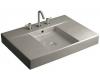 Kohler Traverse K-2955-1-K4 Cashmere Top and Basin Lavatory with Single-Hole Faucet Drilling