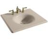 Kohler Iron/Impressions K-3048-8-55 Innocent Blush 25" Cast Iron One-Piece Surface and Integrated Lavatory with 8" Centers