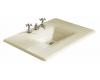 Kohler Iron/Impressions K-3049-1-FE Frost 31" Cast Iron One-Piece Surface and Integrated Lavatory with Single-Hole Faucet Drilling