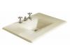 Kohler Iron/Impressions K-3049-4-FE Frost 31" Cast Iron One-Piece Surface and Integrated Lavatory with 4" Centers