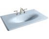 Kohler Iron/Impressions K-3051-1-6 Skylight 37" Cast Iron One-Piece Surface and Integrated Lavatory with Single-Hole Faucet Drilling