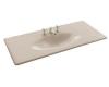 Kohler Iron/Impressions K-3053-4-55 Innocent Blush 49" One-Piece Surface with Integrated Lavatory and 4" Centers