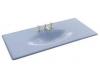 Kohler Iron/Impressions K-3053-4-6 Skylight 49" One-Piece Surface with Integrated Lavatory and 4" Centers