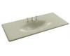 Kohler Iron/Impressions K-3053-4-G9 Sandbar 49" One-Piece Surface with Integrated Lavatory and 4" Centers