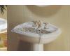 Kohler English Trellis K-14191-FL-0 White Lavatory Basin