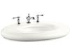 Kohler Revival K-2001-1-0 White Lavatory Basin with Single-Hole Faucet Drilling