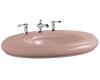 Kohler Revival K-2001-1-45 Wild Rose Lavatory Basin with Single-Hole Faucet Drilling