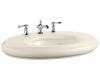 Kohler Revival K-2001-1-47 Almond Lavatory Basin with Single-Hole Faucet Drilling