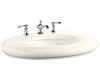 Kohler Revival K-2001-1-96 Biscuit Lavatory Basin with Single-Hole Faucet Drilling