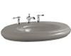 Kohler Revival K-2001-1-K4 Cashmere Lavatory Basin with Single-Hole Faucet Drilling