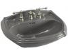 Kohler Portrait K-2222-1-58 Thunder Grey Pedestal Lavatory Basin with Single-Hole Faucet Drilling