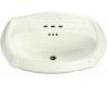 Kohler Portrait K-2222-4-NG Tea Green Pedestal Lavatory Basin with 4" Centers