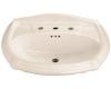 Kohler Portrait K-2222-8-55 Innocent Blush Pedestal Lavatory Basin with 8" Centers