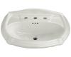 Kohler Portrait K-2222-8-95 Ice Grey Pedestal Lavatory Basin with 8" Centers