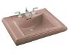 Kohler Memoirs K-2259-1-45 Wild Rose Pedestal Lavatory Basin with Single-Hole Faucet Drilling