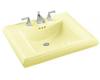 Kohler Memoirs K-2259-4-Y2 Sunlight Pedestal Lavatory Basin with 4" Centers