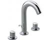 Kohler Oblo K-10086-9-SN Vibrant Polished Nickel Widespread Lavatory Faucet