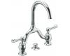 Kohler Lyntier K-10332-4-BV Vibrant Brushed Bronze 8" Widespread Lavatory Faucet with Lever Handles