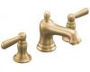 Kohler Bancroft K-10577-4-BV Brushed Bronze 8-16" Widespread Bath Faucet with Lever Handles