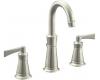 Kohler Archer K-11076-4-BN Vibrant Brushed Nickel 8-16" Widespread Lavatory Faucet with Lever Handles