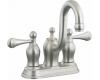 Kohler Bellhaven K-11550-4-BN Vibrant Brushed Nickel Centerset Lavatory Faucet with Lever Handles