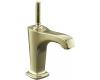 Kohler Margaux K-16230-4-AF Vibrant French Gold Single-Control Lavatory Faucet with Lever Handle