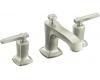 Kohler Margaux K-16232-4-BN Vibrant Brushed Nickel 8-16" Widespread Lavatory Faucet with Lever Handles