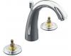 Kohler Taboret K-8215-K-BN Vibrant Brushed Nickel Widespread Lavatory Faucet without Handles