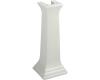 Kohler Memoirs K-2267-W2 Earthen White Lavatory Pedestal