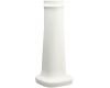 Kohler Bancroft K-2346-0 White Lavatory Pedestal