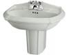 Kohler Portrait K-2227-0 White Wall-Mount Lavatory Shroud