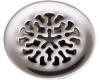 Kohler K-7108-SN Vibrant Polished Nickel Decorative Grid Drain