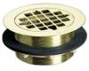 Kohler K-9132-AF Vibrant French Gold Shower Drain with Gasket