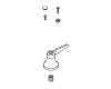 Kohler 1000433-CP Part - Polished Chrome Triton Cc Handle Kit