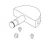 Kohler 1003853-BV Part - Bracket/Stem Kit