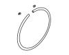 Kohler 1003855-BN Part - Brushed Nickel Towel Ring Kit