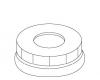 Kohler 1004061-RP Part - Rough Plate Nut- Bonnet