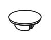 Kohler 1004101-C-CP Part - Polished Chrome Cold Plug Button- Acrylic Handle Kohler 1004101-C-CP Part - Polished Chrome Cold Plug Button- Acrylic Handle