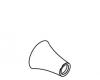 Kohler 1004203-CP Part - Polished Chrome Bonnet Kohler 1004203-CP Part - Polished Chrome Bonnet