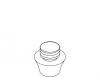 Kohler 1004243-SC Part - Satin Chrome Base- Suction Screen Kohler 1004243-SC Part - Satin Chrome Base- Suction Screen
