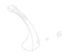 Kohler 1005588-0 Part - White Handle Kit