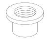 Kohler 1006334-BN Part - Brushed Nickel Escutcheon