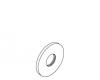 Kohler 1006718-BN Part - Brushed Nickel Escutcheon