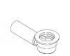 Kohler 1007561 Part - Elbow & Tube Sa- Drain- 1.5"