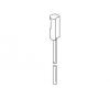 Kohler 1008148-CP Part - Polished Chrome Lift Rod Assembly