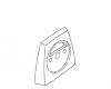 Kohler 1009790-2BZ Part - Hood- Overflow Kohler 1009790-2BZ Part - Hood- Overflow