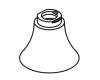 Kohler 1009872-AF Part - Vibrant French Gold Bonnet- Ws Lavatory Kohler 1009872-AF Part - Vibrant French Gold Bonnet- Ws Lavatory
