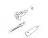 Kohler 1011032-58 Part - Thunder Grey Trim Ring Kit- Large Orifice